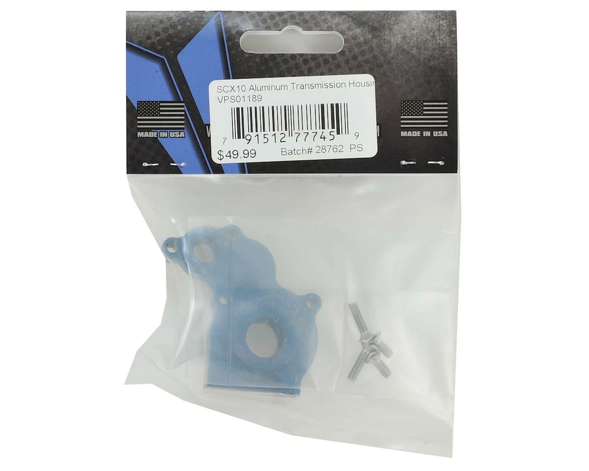 Vanquish Products SCX10 Aluminum Transmission Case (Blue) 2 Vanquish Products SCX10 Aluminum Transmission Case (Blue) - Image 2
