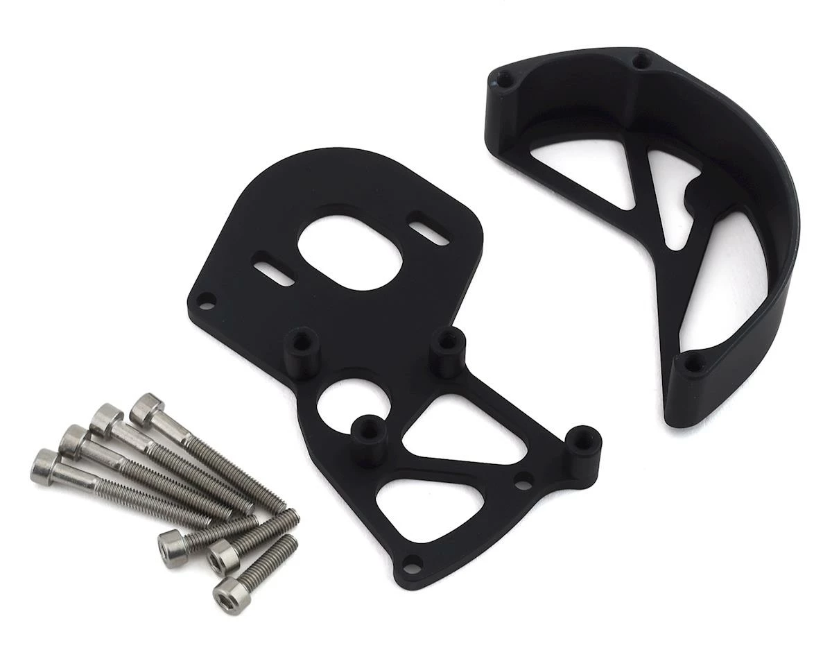 Vanquish Products Incision Motor Mount w/Gear Guard (Black) 1 Vanquish Products Incision Motor Mount w/Gear Guard (Black)