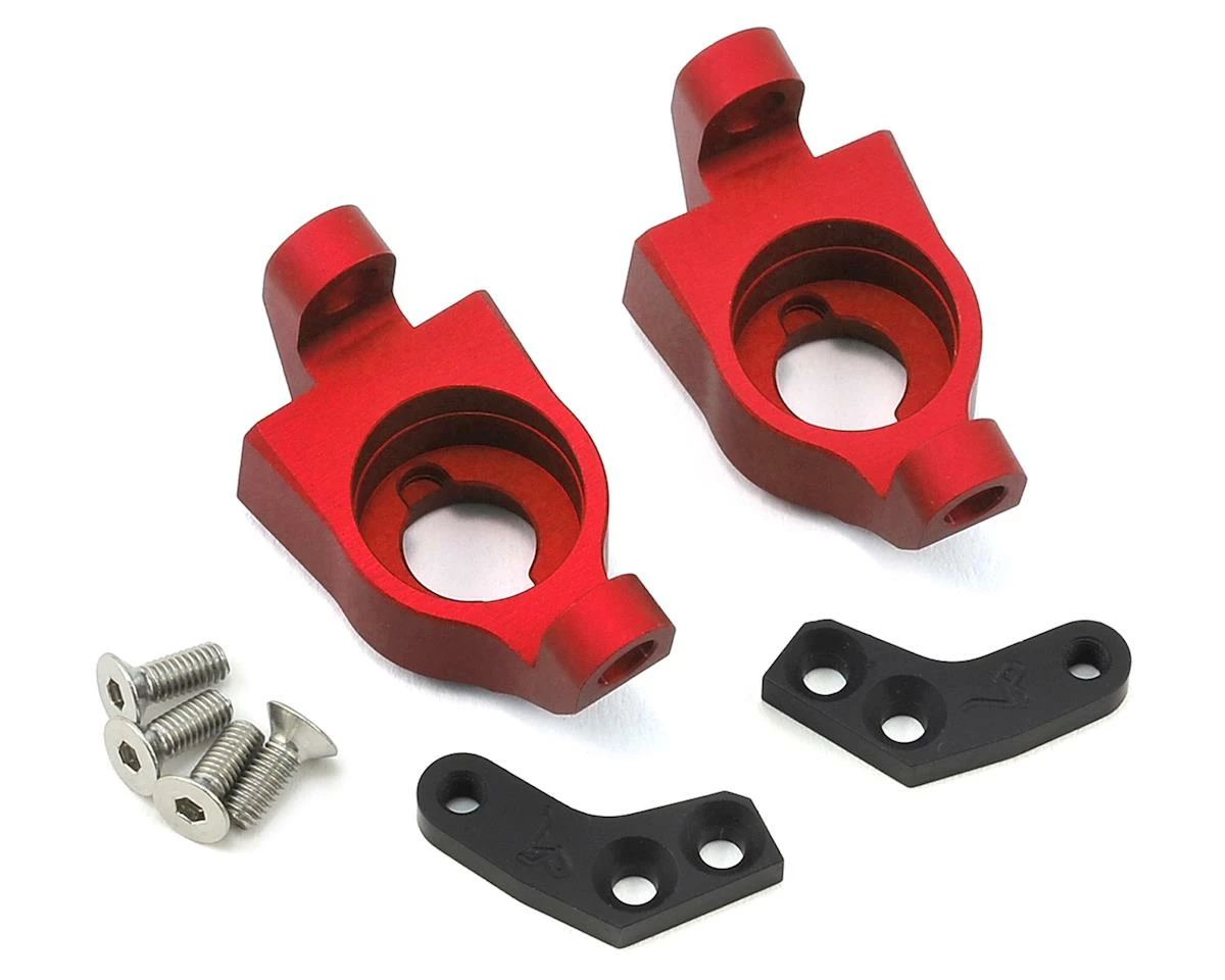 Vanquish Products Wraith Steering Knuckle Set (Red) (2) 1 Vanquish Products Wraith Steering Knuckle Set (Red) (2)