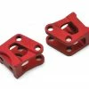 Vanquish Products Wraith Lower Shock Link Mount Set (Red) (2)
