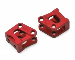 Vanquish Products Wraith Lower Shock Link Mount Set (Red) (2)