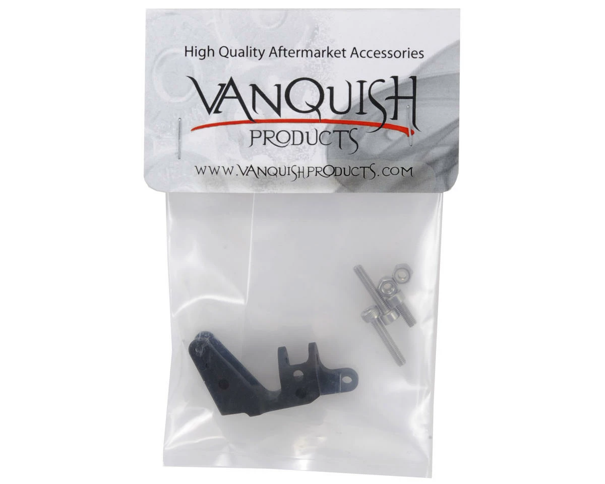 Vanquish Products SCX10 Axle Panhard 3 Link Mount (Black) 2 Vanquish Products SCX10 Axle Panhard 3 Link Mount (Black) - Image 2
