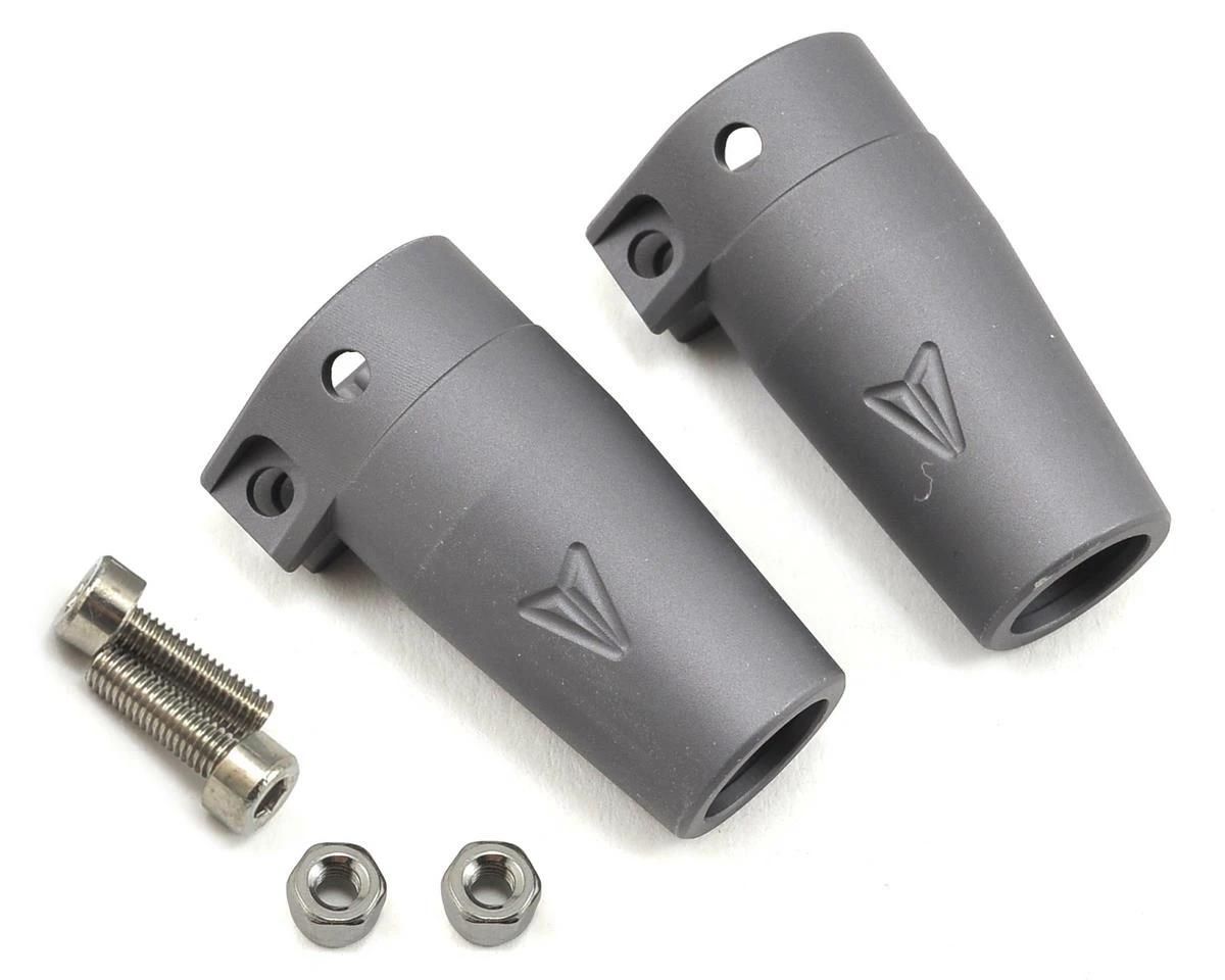 Vanquish Products Axial Wraith/Yeti Clamping Lockouts (2) (Grey) 1 Vanquish Products Axial Wraith/Yeti Clamping Lockouts (2) (Grey)