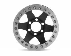 Vanquish Products Method MR310 1.9 Beadlock Crawler Wheels (Black/Silver) (2)