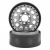 Vanquish Products Method 105 1.9 Beadlock Crawler Wheels (Silver/Black) (2)