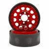 Vanquish Products Method 105 1.9 Beadlock Crawler Wheels (Red/Black) (2)