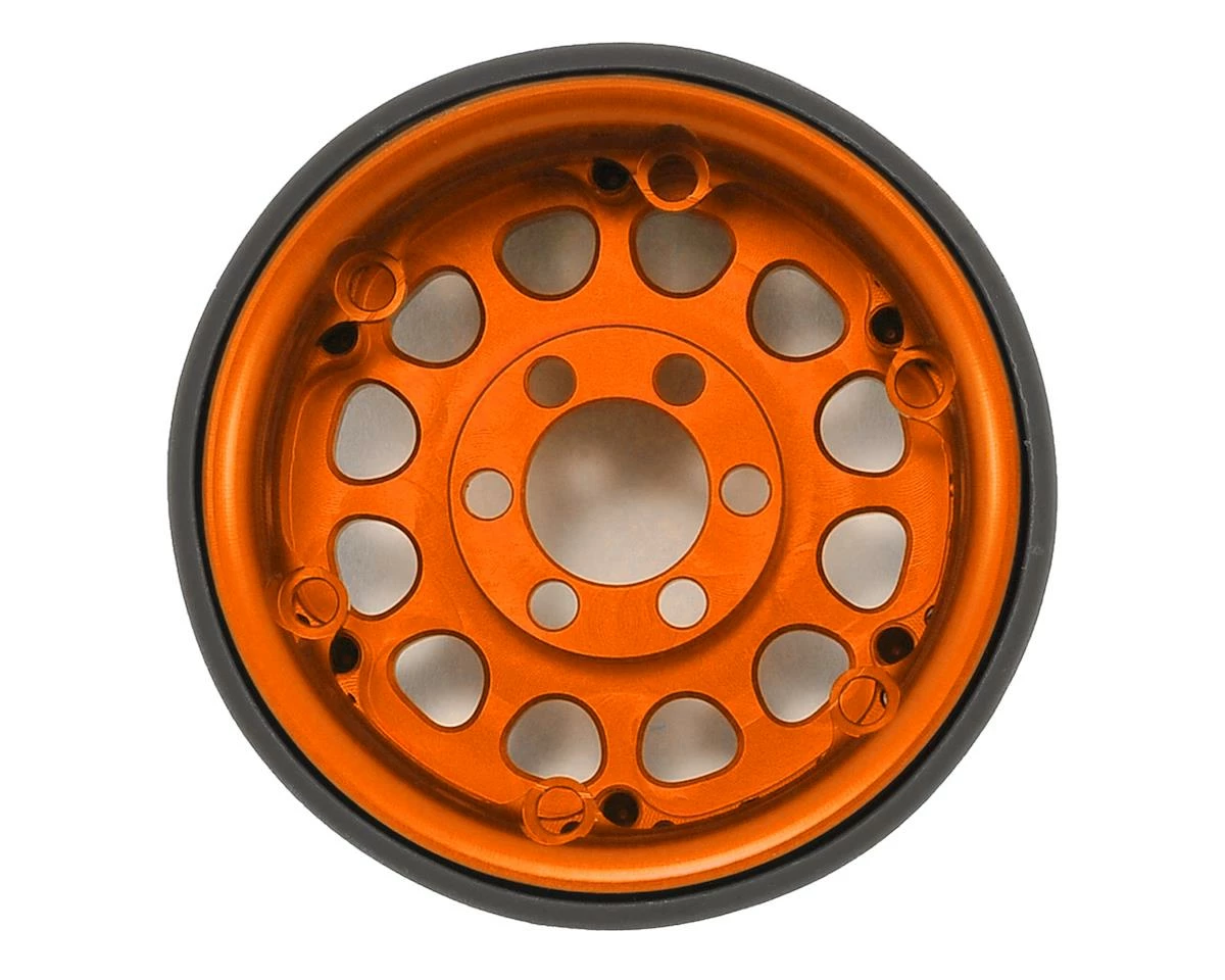 Vanquish Products Method 105 1.9 Beadlock Crawler Wheels (Orange/Black) (2) 2 Vanquish Products Method 105 1.9 Beadlock Crawler Wheels (Orange/Black) (2) - Image 2