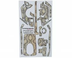 WRAP-UP NEXT REAL 3D "Python" Premium Transmitter Skin (Ivory) (Sanwa MT4)