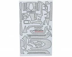 WRAP-UP NEXT REAL 3D "Crocodile" Premium Transmitter Skin (White) (Sanwa M12)