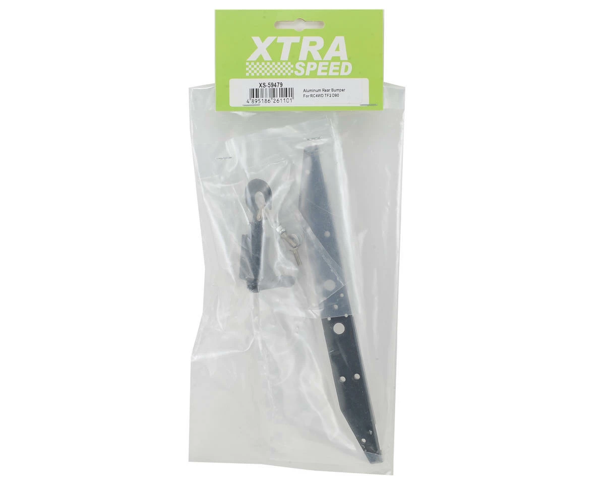 Xtra Speed Aluminum Gelande II Rear Bumper w/Drop Hitch Receiver (for D90) 2 Xtra Speed Aluminum Gelande II Rear Bumper w/Drop Hitch Receiver (for D90) - Image 2