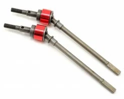 Xtra Speed SCX10 II #45 Steel Front CVD Drive Shaft (2)