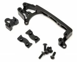 Xtra Speed SCX10 II Aluminum Servo Mount (Black)