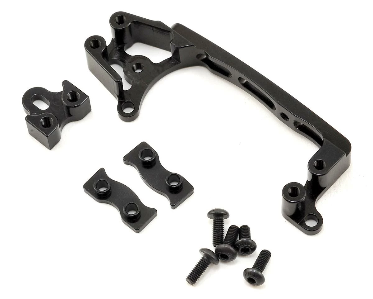 Xtra Speed SCX10 II Aluminum Servo Mount (Black) 1 Xtra Speed SCX10 II Aluminum Servo Mount (Black)