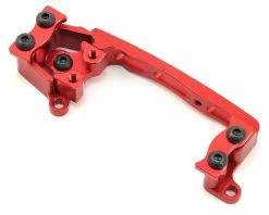 Xtra Speed SCX10 II Aluminum Servo Mount (Red)