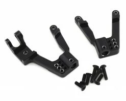Xtra Speed SCX10 II Aluminum Front Adjustable Droop Shock Mount (Black)