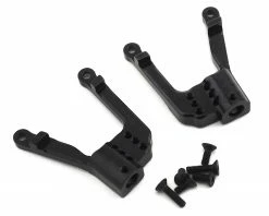 Xtra Speed SCX10 II Aluminum Rear Adjustable Droop Shock Mount (Black)