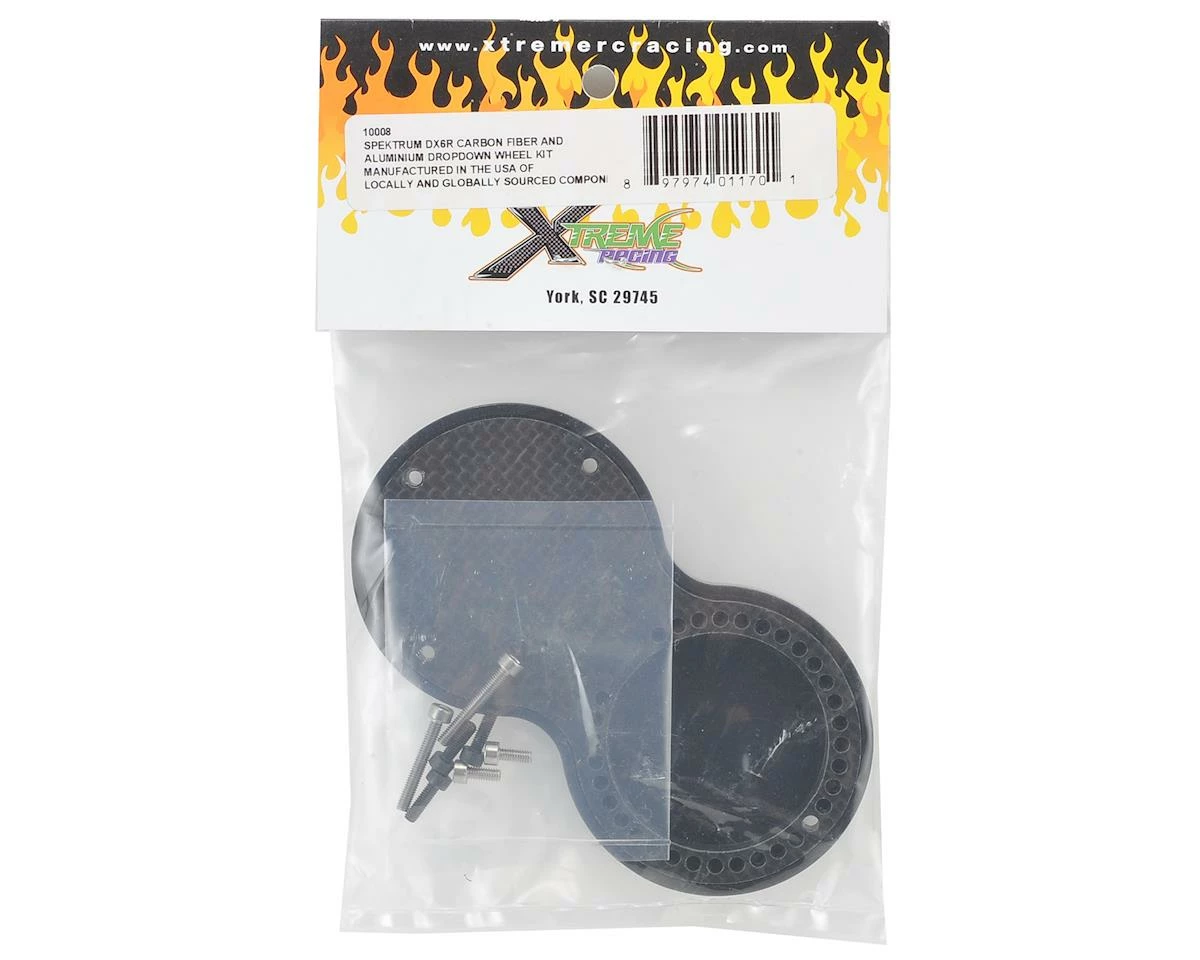 Xtreme Racing DX6R Carbon Fiber Drop Down Wheel Kit 2 Xtreme Racing DX6R Carbon Fiber Drop Down Wheel Kit - Image 2