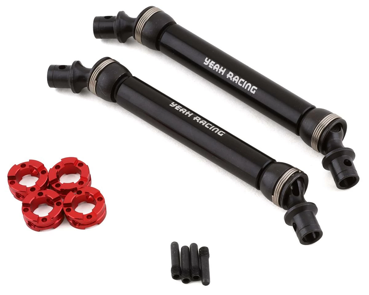 Yeah Racing Axial Capra 1.9 Front & Rear Steel Center Driveshafts (Black) (2) 1 Yeah Racing Axial Capra 1.9 Front & Rear Steel Center Driveshafts (Black) (2)