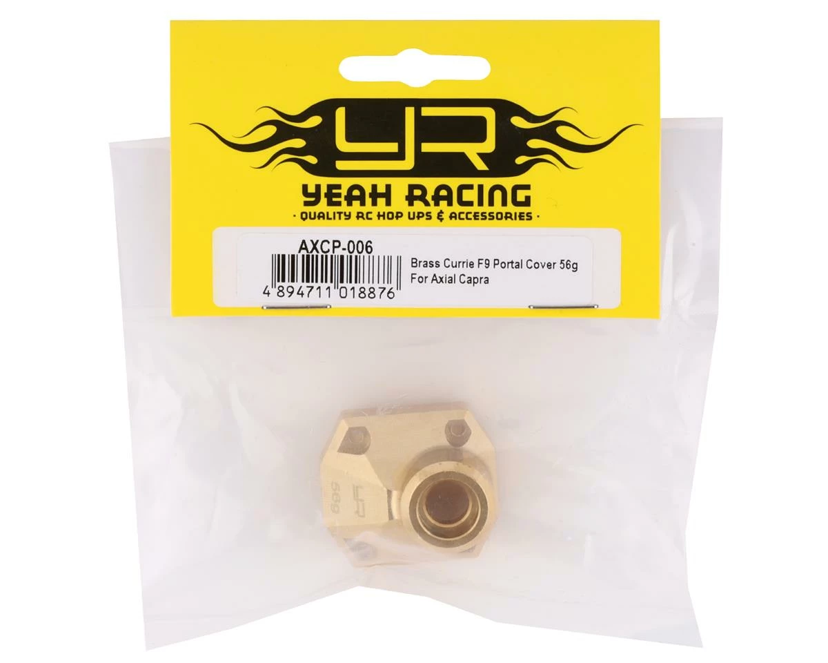 Yeah Racing Axial Capra High Mass Brass 3rd Member Cover (56g) 2 Yeah Racing Axial Capra High Mass Brass 3rd Member Cover (56g) - Image 2
