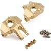 Yeah Racing Axial SCX10 II High Mass Brass Left & Right Steering Knuckles (2)