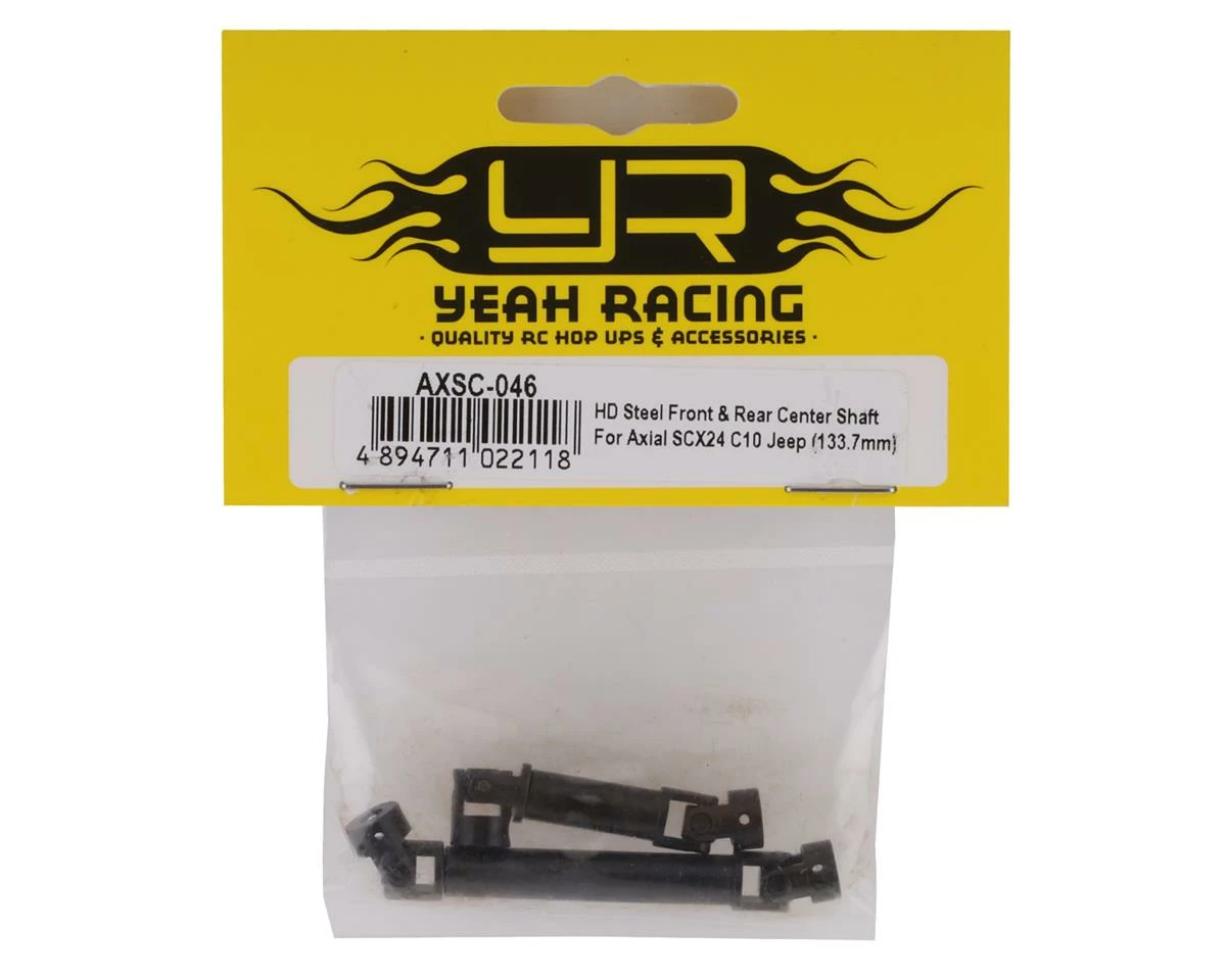 Yeah Racing SCX24 Jeep/C10 Steel Center Driveshafts 2 Yeah Racing SCX24 Jeep/C10 Steel Center Driveshafts - Image 2