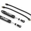 Yeah Racing Desert Lizard Piggyback Shocks w/Reservoir (Black) (2) (100mm)
