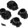 Yeah Racing Traxxas TRX-4 Aluminum Rear Portal Drive Hub & Housing (Black)