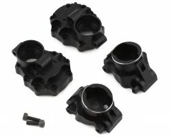 Yeah Racing Traxxas TRX-4 Aluminum Rear Portal Drive Hub & Housing (Black)