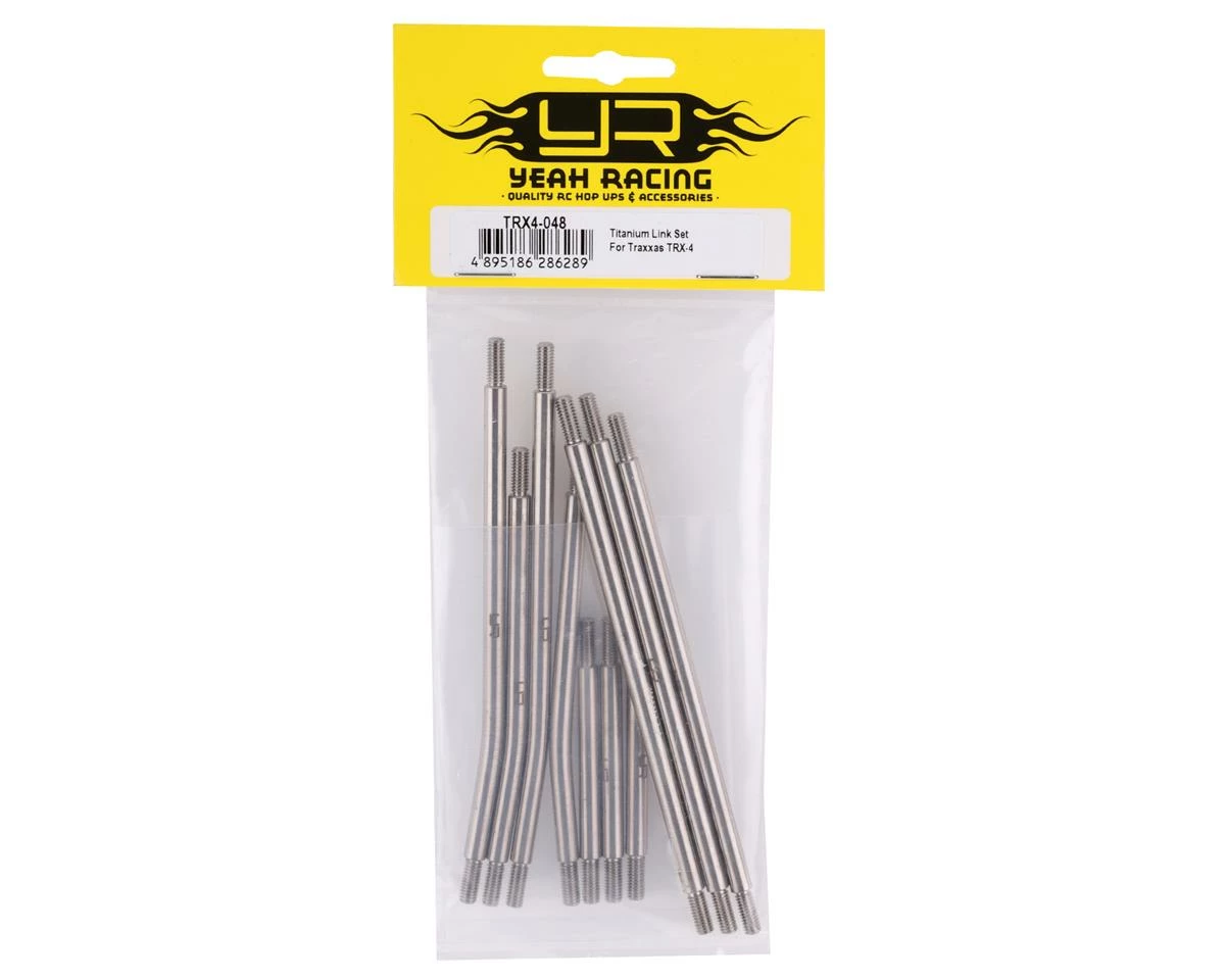 Yeah Racing Traxxas TRX-4 Titanium Suspension Link Set (324mm) 2 Yeah Racing Traxxas TRX-4 Titanium Suspension Link Set (324mm) - Image 2