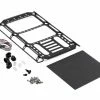 Yeah Racing Traxxas TRX-4 Mercedes Benz Aluminum & Carbon Roof Rack (Black)