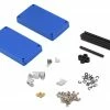 Yeah Racing 1/10 2 Tiered Metal Rolling Shop Cart Kit (Blue)