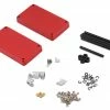 Yeah Racing 1/10 2 Tiered Metal Rolling Shop Cart Kit (Red)