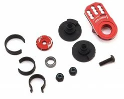 Yeah Racing Aluminum Servo Saver (Red)