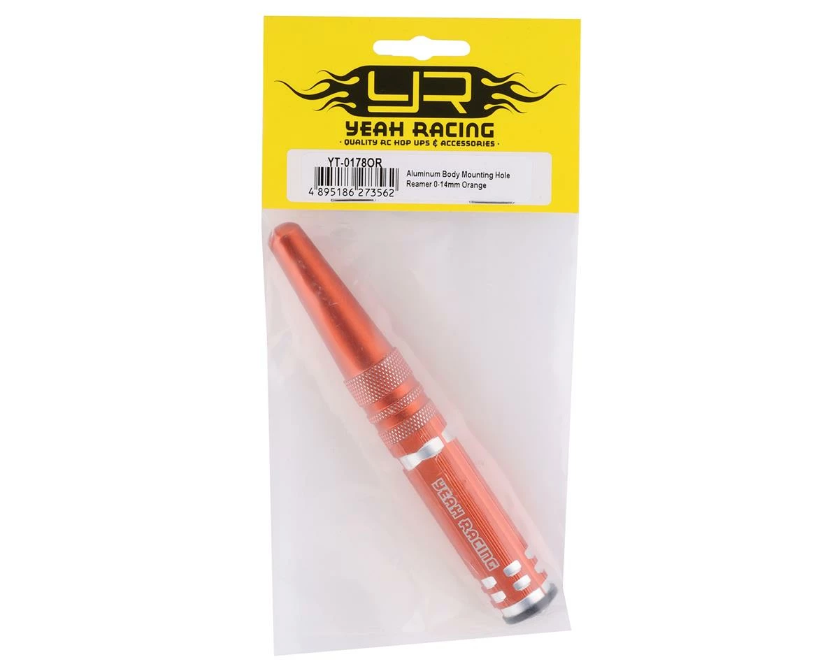 Yeah Racing Aluminum 0-14mm Body Reamer (Orange) 2 Yeah Racing Aluminum 0-14mm Body Reamer (Orange) - Image 2