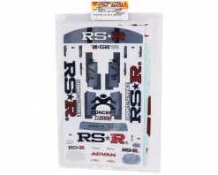 Yokomo RSR JZA80 Supra Stickers (5) -Rock Crawlers Sales Shop yoksd rsrd 2